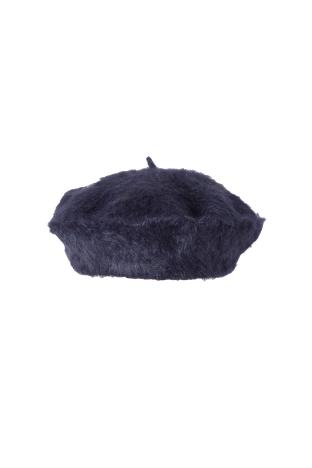 Barett MARNO, marine | Angora/Wolle