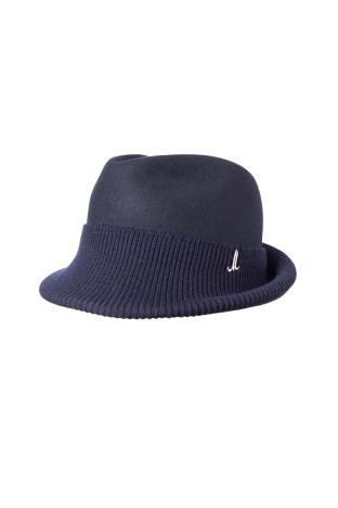 Trilby KARL, navy | Fur felt