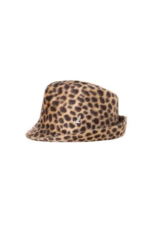 Trilby KARL, leopard | Printed melusine felt