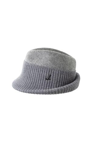 Trilby KARL, hellgrau mélé | Wollfilz leicht