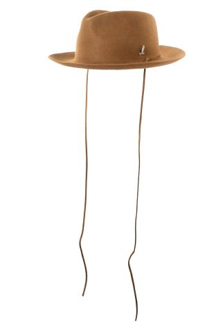 Gentleman's hat GRAF UDO, gold | Haarfilz stark