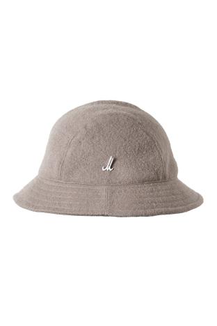 Bucket hat RICKY, grau | japanische Wolle