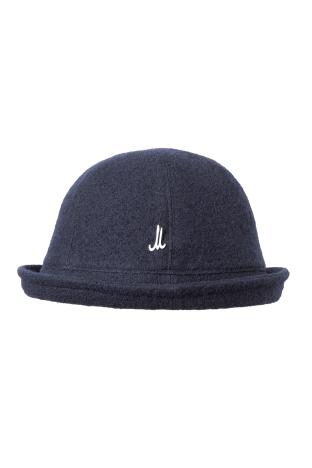 Cloche MARA, marine | japanische Wolle